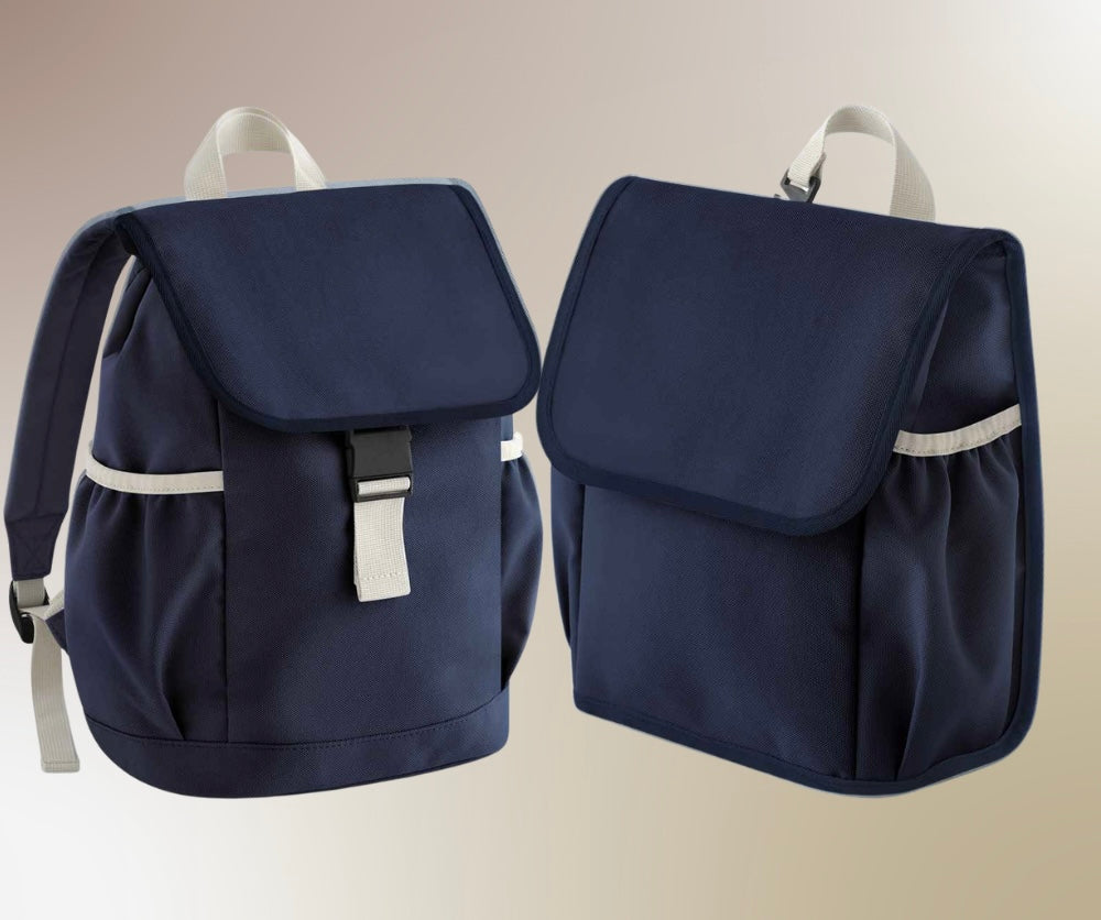 Navy Backpack & Lunch Bag Set - personalisation included