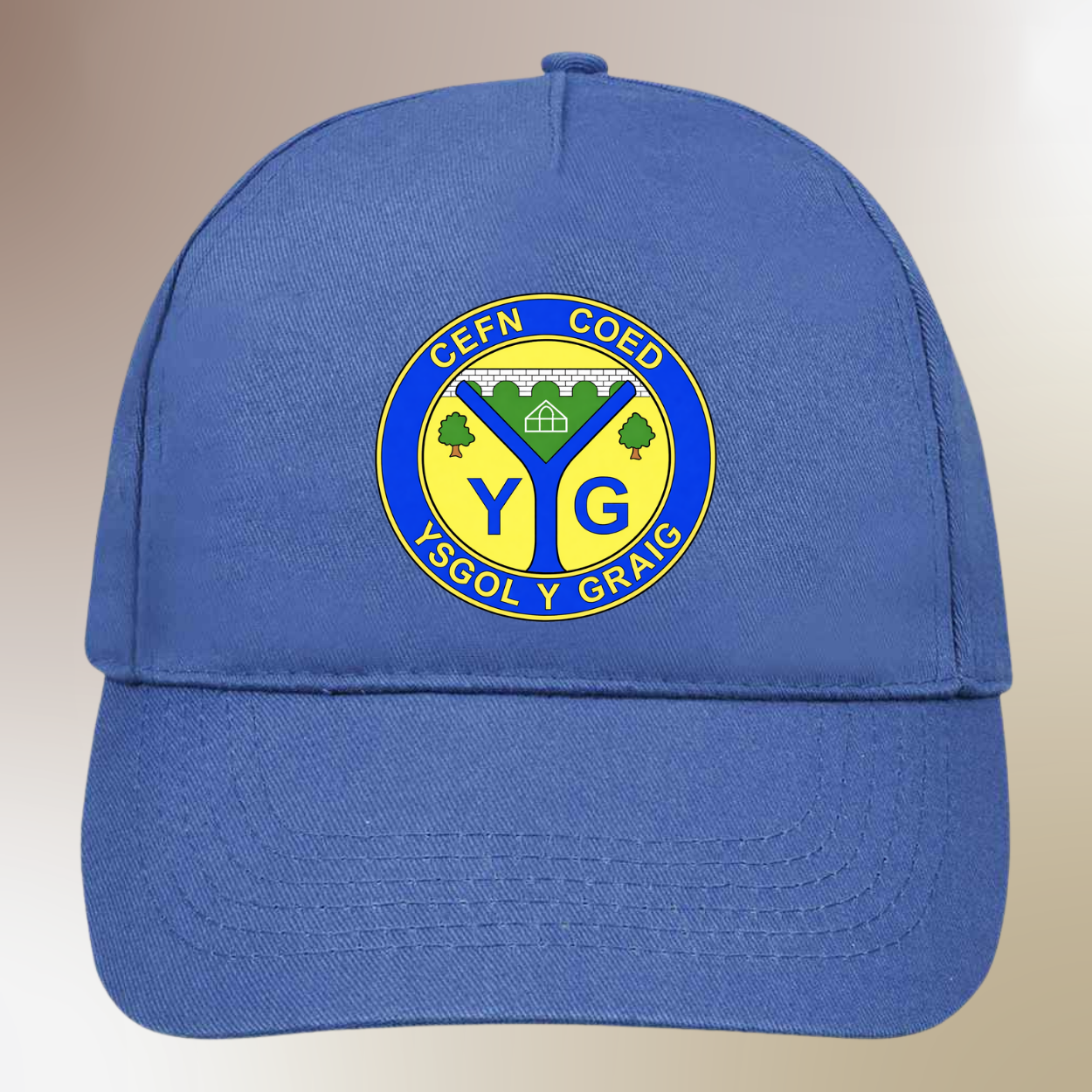 School Logo Printed cap