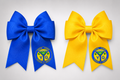 School Logo Hair Bow - Large
